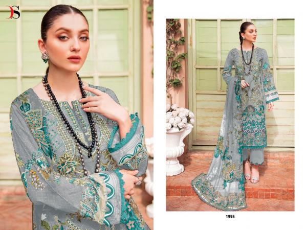 Deepsy Cheveron Lawn 4 Cotton Designer Pakistani Suit Collection